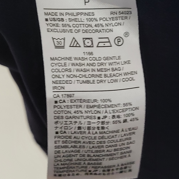 Banana Republic Navy Blue Tank - Picture 5 of 5